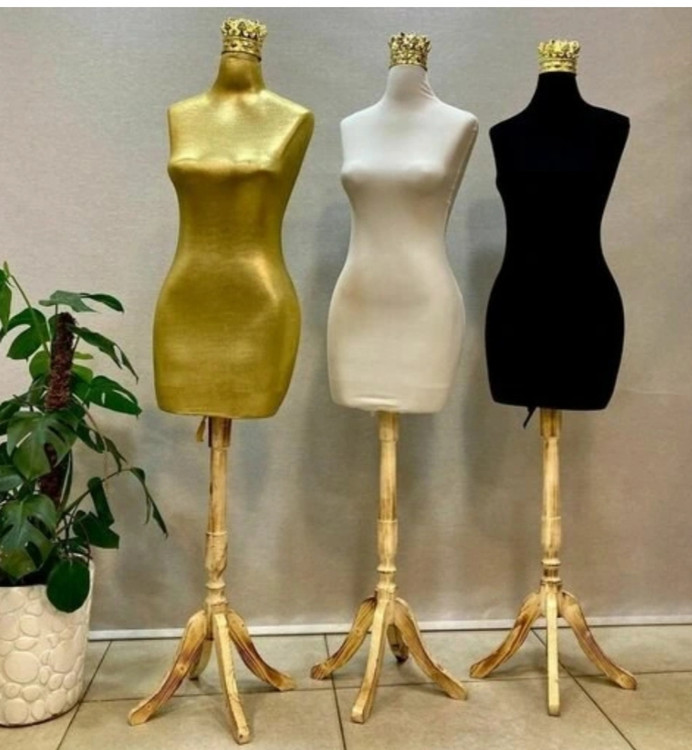 مانکن نیم تنه زنانه ویترینی درجه یک پارچه ضخیم(قیمت عمده تولیدی)